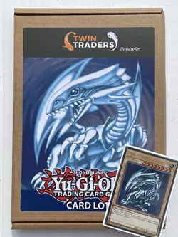 Yugioh 200 Cards Bundle 20 Rare 20 Holos + 1 BLUE-EYES WHITE DRAGON Collection - Image 1