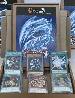 Yugioh 200 Cards Bundle 20 Rare 20 Holos + 1 BLUE-EYES WHITE DRAGON Collection - Image 3
