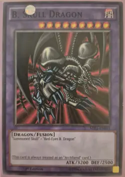 YuGiOh B. Skull Dragon 1st Edition MIL1-EN011 - Image 1
