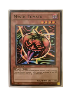 YuGiOh Mystic Tomato Various Sets Common - Image 1