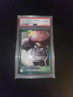 One Piece Hody Jones Alt Art Leader Op06-020 Psa 10 - Image 2