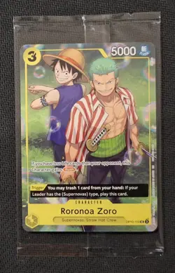 One Piece TCG - Roronoa Zoro OP10-113 Promo ENG - Image 1