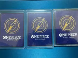One Piece Card Luffy Comic Parallel Ace Comic Parallel Sabo Comic Parallel Set - Image 2