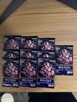 (10) One Piece TCG: The Azure Sea's Seven Sealed Booster OP-14 English New! - Image 3
