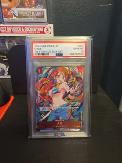 Nami One Piece 2024 PB Storage Box Set Japanese ST01-007 C PSA 10 - Image 1