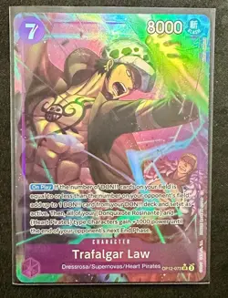 One Piece CCG Trafalgar Law (073) (Alternate Art) - Legacy of the Master (OP12) - Image 1