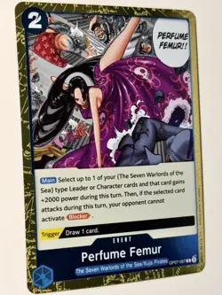 One Piece CCG - Perfume Femur R OP07-057 Foil 500 Years In The Future English - Image 1