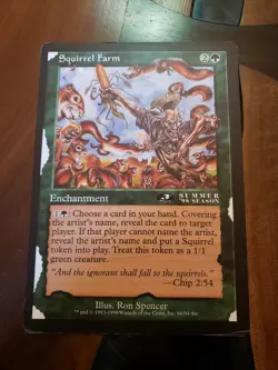 Squirrel Farm (3rd Place) (Arena League) Oversize Cards Regular - Image 1