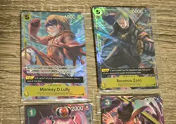 One Piece TCG - Illustration Box Promos (Vol. 3 & 4) - 4 Cards - Sealed Plastic - Image 3