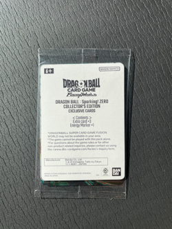Sparking Zero - Dragon Ball Collector's Edition Exclusive Trading Cards (Sealed) - Image 1
