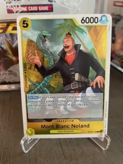 One Piece Card Game 4x Mont Blanc Noland OP08-109 English Playset X4 NM - Image 2