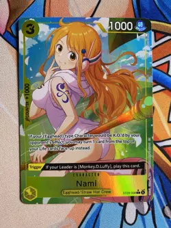 Nami ST29-008 Parallel Starter Deck Promo One Piece Card English - Image 1