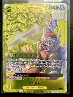 One Piece CCG Shura (Winner Pack Vol. 7) - One Piece Promotion Cards (OP-PR) - Image 1