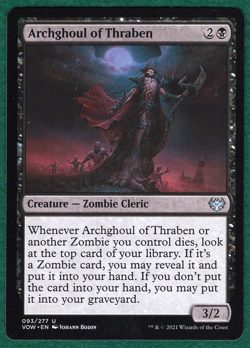 Archghoul of Thraben - Innistrad: Crimson Vow #93 -Magic: The Gathering MTG Card - Image 1