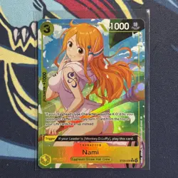 Nami ST29-008 Parallel Starter Deck Promo One Piece Card English - Image 1