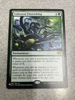 Magic: The Gathering Card - Unbound Flourishing - Modern Horizons -189/254- MP! - Image 1