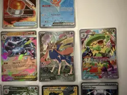 Pokemon 13 CARD Collection Lot - Modern VMax EX V Rare Gold, Illustration Rare - Image 5