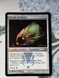 MTG, Shield of Kaldra FOIL NM 139 Prerelease Cards Foil - Image 2