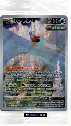 Iron Bundle 066 Sv Scarlet & Violet Promo Pokemon TCG Cards Art Rare - Image 1