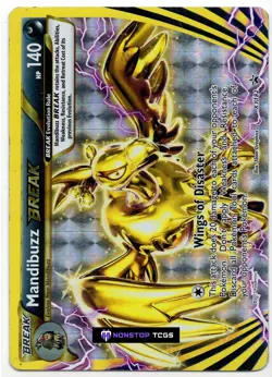 Mandibuzz BREAK XY182 Pokemon TCG Card XY Promo Holo - Image 1