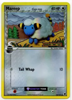 Mareep Delta Species 54/101 Pokemon Card TCG EX Dragon Frontiers Reverse Holo - Image 4
