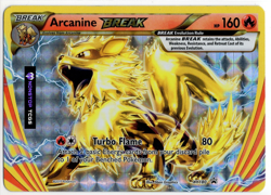 Arcanine BREAK XY180 Pokemon Card TCG XY Promo Holo - Image 1