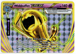 Wobbuffet BREAK XY155 Pokemon CArd TCG XY Promo Holo - Image 1