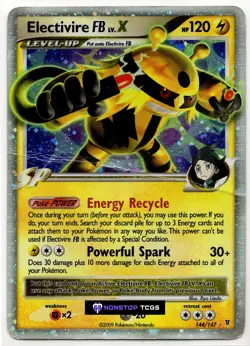 Electivire FB Lv.X 144/147 Pokemon Card TCG Platinum Supreme Victors Holo - Image 1