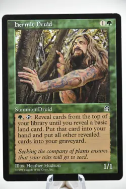 Hermit Druid - Stronghold - LP - Magic the Gathering - Image 1