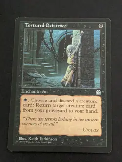 Tortured Existence - Stronghold Regular Common NM Mtg - Image 1