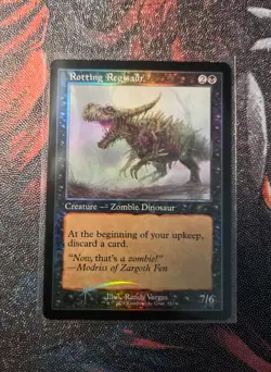 MTG Rotting Regisaur Retro Frame Foil, Secret Lair Drop 852, Near Mint Condition - Image 2