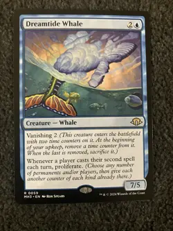 Magic The Gathering MTG - Dreamtide Whale - Modern Horizons 3 - Image 1
