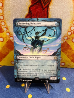 Flitterwing Nuisance (Showcase) Lorwyn Eclipsed Foil - Image 1