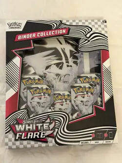 2 Pokemon TCG SV10.5 Black Bolt & White Flare Binder Collection Box Sealed New - Image 5