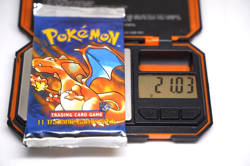 21.03g Pokemon TCG Base Set Booster Pack Potential Shadowless Charizard (LIGHT) - Image 1