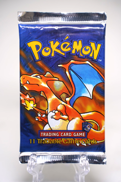 21.03g Pokemon TCG Base Set Booster Pack Potential Shadowless Charizard (LIGHT) - Image 2