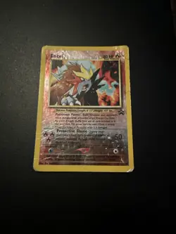 2001 Pokemon Entei Reverse Holo Promo 34 - Image 1