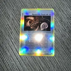 2003 Pokemon Ex Sandstorm 91/100 Mysterious Fossil Reverse Holo LP - Image 2