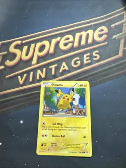 Pokemon XY Roaring Skies 20/108 Pikachu Common LP - Image 1