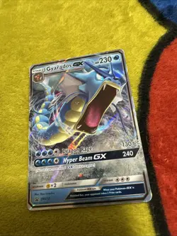 Pokemon Sun & Moon Black Star Promo Gyarados GX SM212 Mint - Image 1