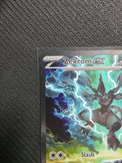Zekrom ex 166/086 NM - Special Illustration Rare - 2025 TCG Pokemon Black Bolt - Image 2