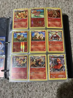 Pokemon XY Era Binder Full Of Common Reverse Holos And Rares NM Condition - Image 3