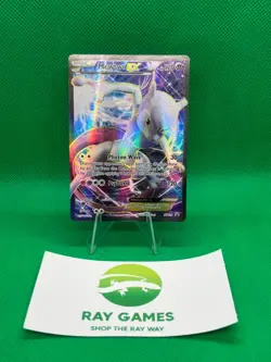 Pokemon TCG Mewtwo EX XY125 Black Star Promo Holo Full Art MP - Image 1
