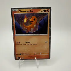 Pokemon Scarlet & Violet 151 Charmander SVP 047 Cosmos Holo Promo NM B - Image 1