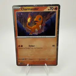 Pokemon Scarlet & Violet 151 Charmander SVP 047 Cosmos Holo Promo NM D - Image 1