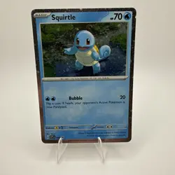 Pokemon Scarlet & Violet 151 Squirtle SVP 048 Cosmos Holo Promo NM D - Image 1