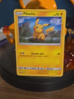 Pokemon Pikachu TCG Holo Blackstar Promo SM183 - Image 2