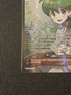 Pokemon, XY Roaring Skies, #107/108 Wally, Full Art Ultra Rare LP+ - Image 3