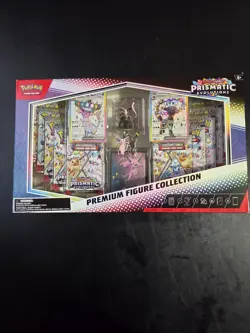 Pokemon TCG Scarlet & Violet Prismatic Evolutions Premium Figure Collection - Image 1