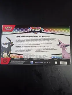 Pokemon TCG Scarlet & Violet Prismatic Evolutions Premium Figure Collection - Image 2
